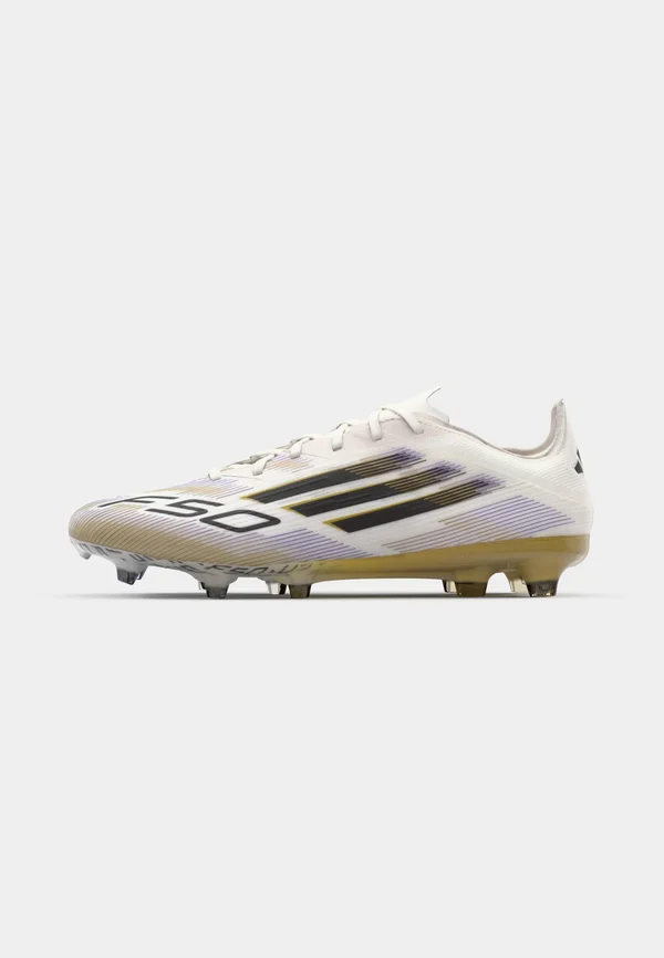 F50 PRO FIRM GROUND FOOTBALL BOOTS - Fußballschuhe für festen Untergrund - cloud white   core black   gold metallic