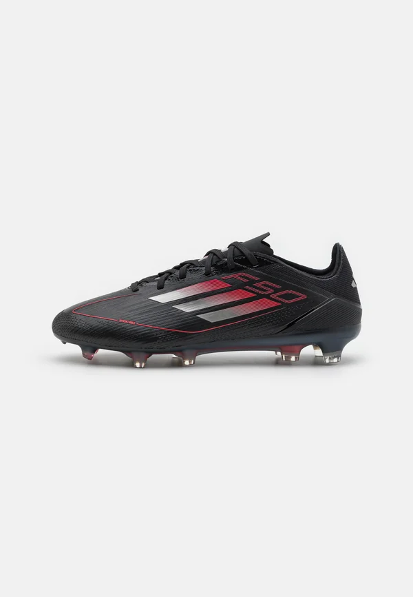 F50 PRO FIRM GROUND - Fußballschuh Nocken - core black/iron metallic/lucid red