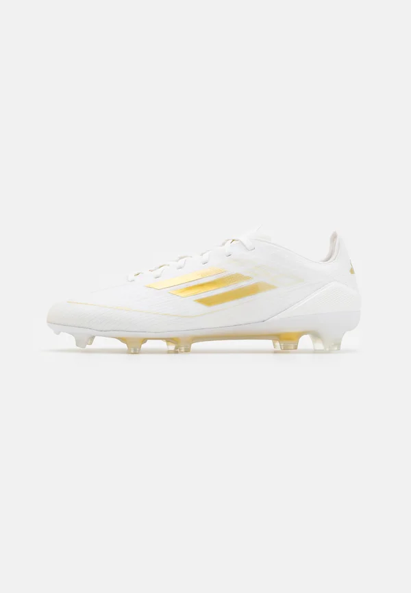 F50 PRO FIRM GROUND - Fußballschuh Nocken - footwear white/gold metallic