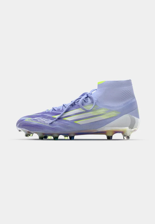 F50 SPARKFUSION ELITE W MID FIRM GROUND / ARTIFICIAL GROUND FOOTBALL BOOTS - Fußballschuhe für festen Untergrund - violet tone/lucid lemon/purple rush