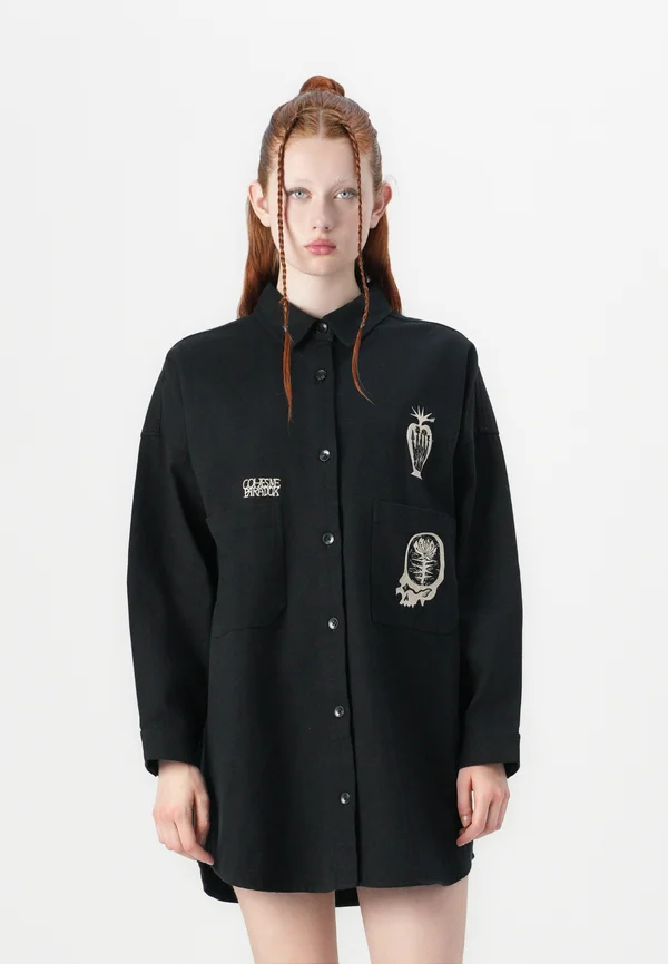 FA VADERETRO - Blusenkleid - black