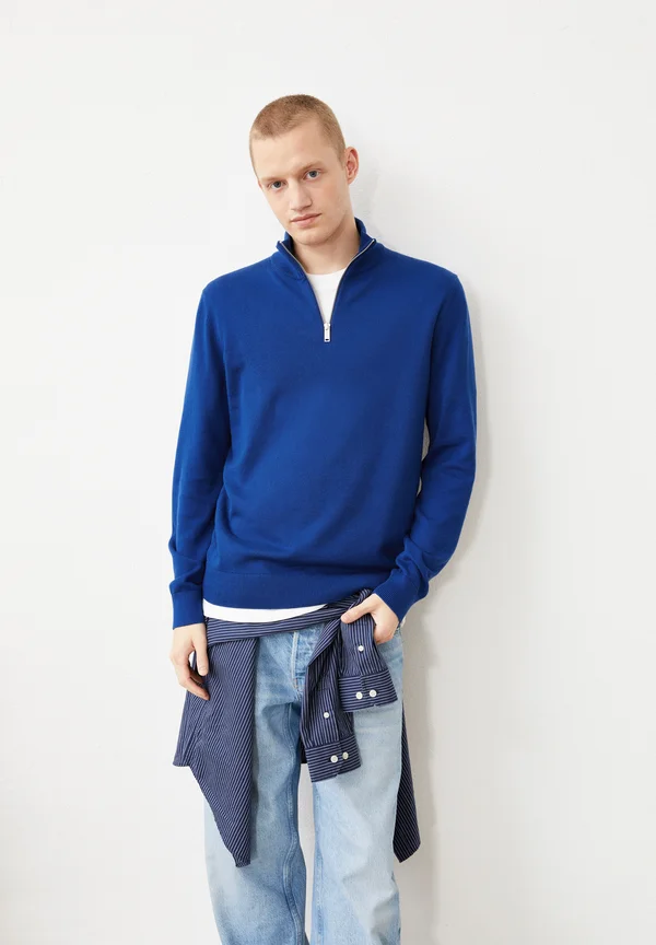 FAABES - Strickpullover - lapis blue