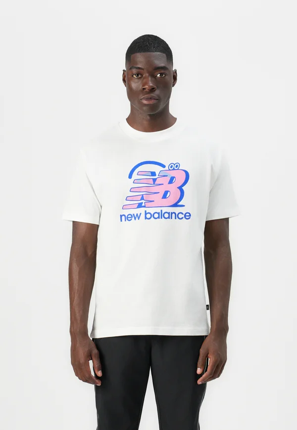 FACE SMILE - T-Shirt basic - white