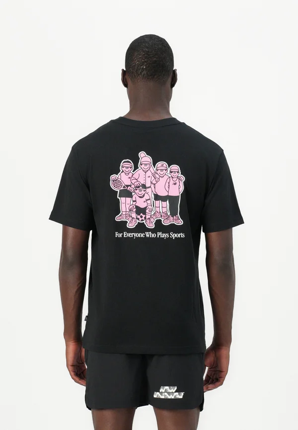 FACE SPORT - T-Shirt print - black