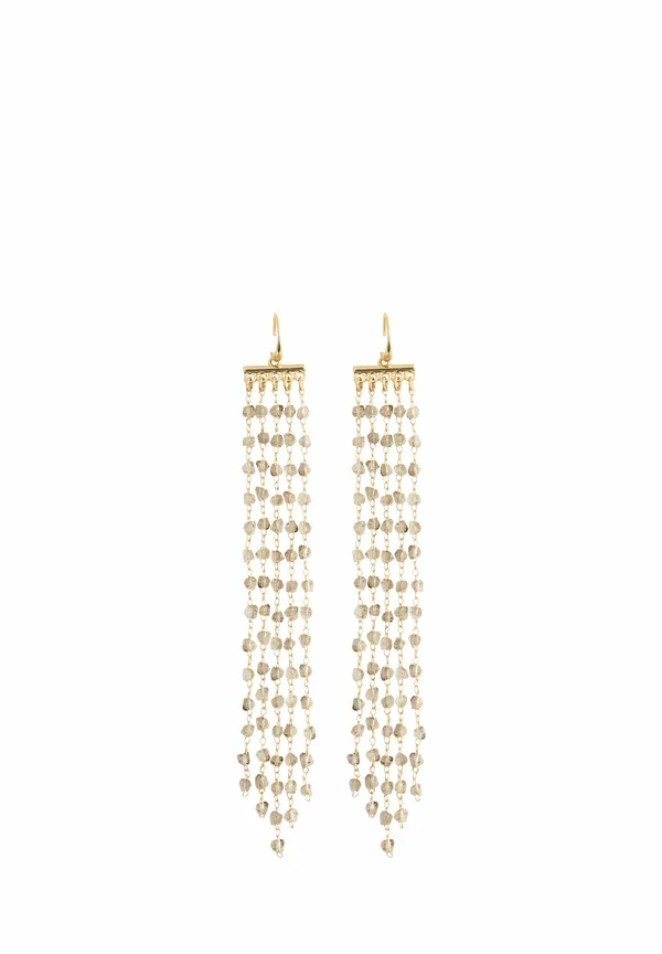 FACETTED BEAD DROP - Ohrringe - gold-coloured