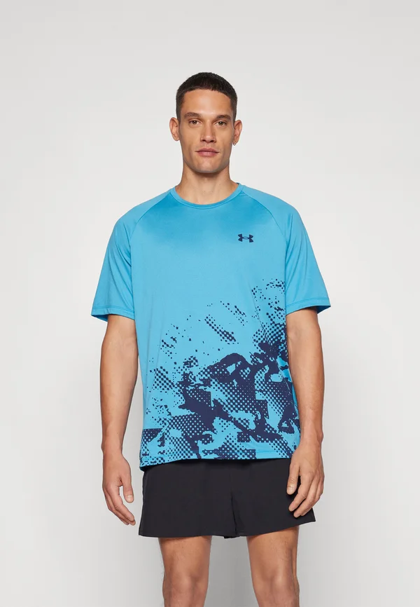 FADE - Sport T-Shirt - ether blue/midnight navy