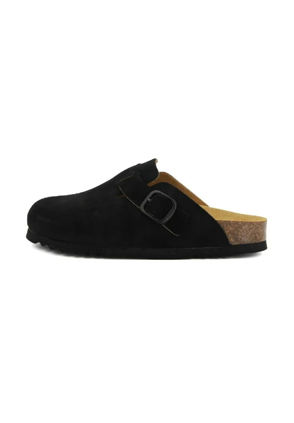 FAE NEW - Pantolette flach - black