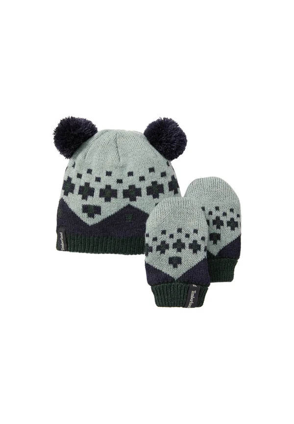 FAIRISLE SET - Mütze - light blue