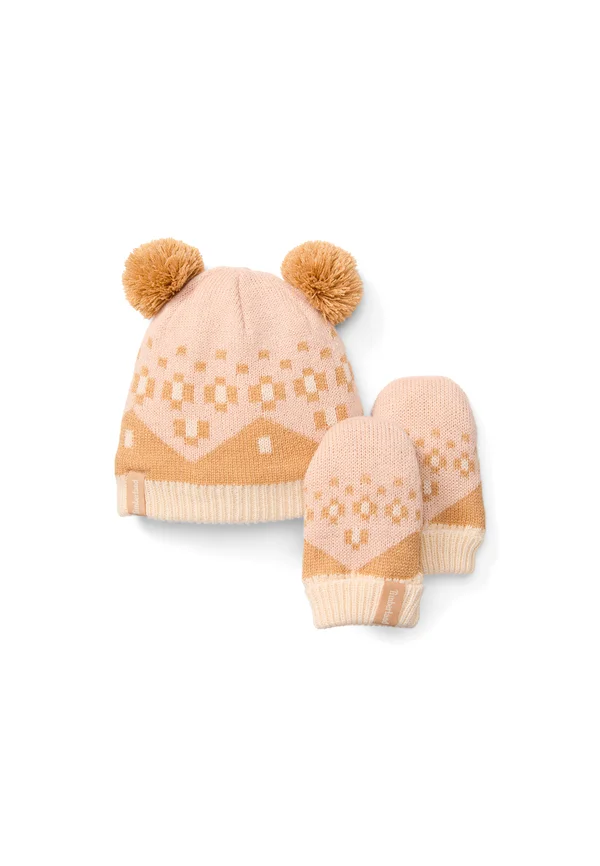 FAIRISLE SET - Mütze -  light pink