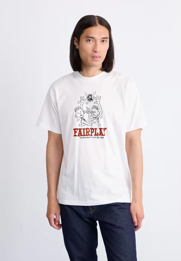 FAIRPLAY - T-Shirt print - white