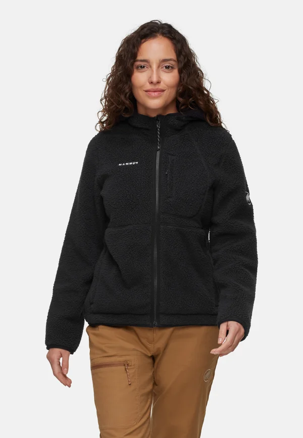 FALERA PRO ML HOODED - Fleecejacke - black