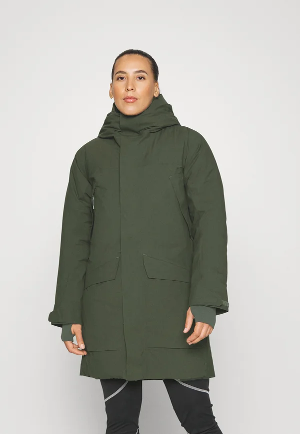 FALL IN PARKA - Parka - baremark green