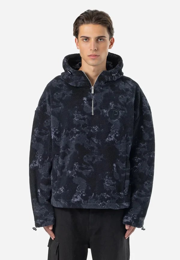 FALL - Kapuzenpullover - black shadow blue