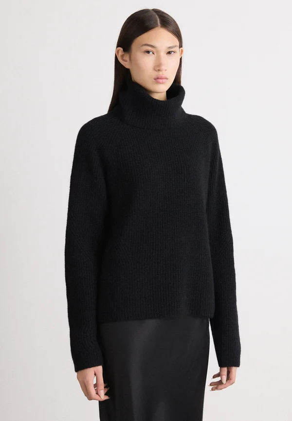 FALODINA - Strickpullover - black