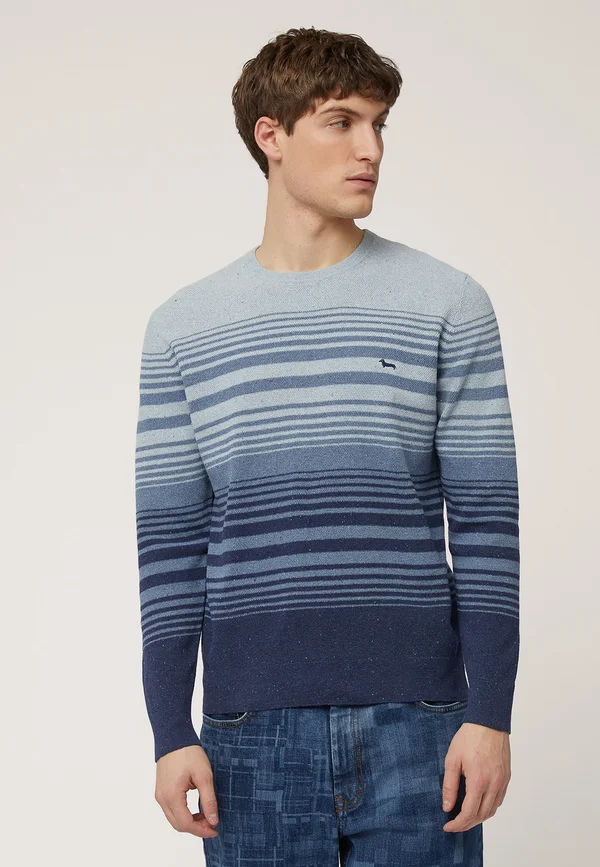 FANTASIA RIGHE - Strickpullover - slavato