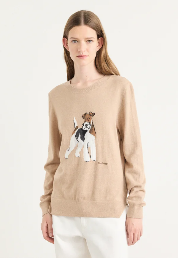 FAREHAM JUMPER - Strickpullover - pale camel