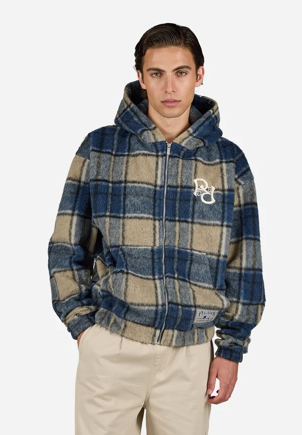 FAREN OVERSIZED JACKET - Leichte Jacke - indigo/navy/stone