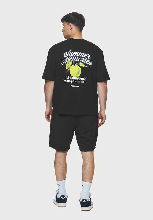 FARREN TEE - T-Shirt print - washed black