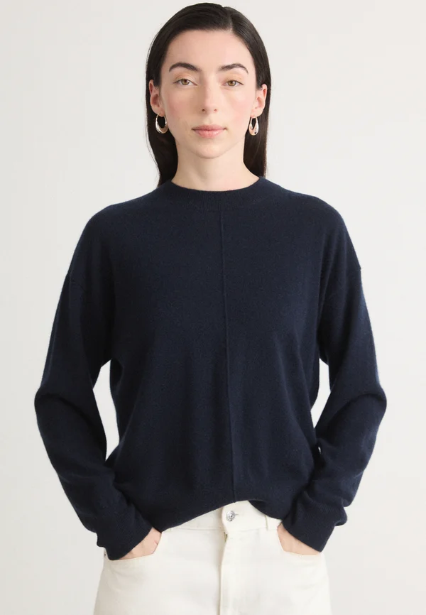 FASCONA - Strickpullover - dark blue