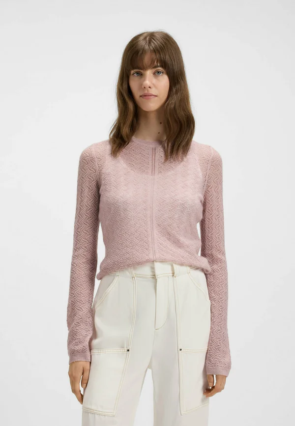 FASILEA - Strickpullover - open purple twentytwo