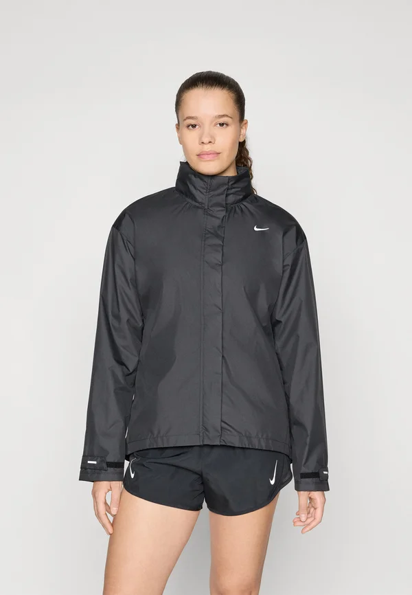 FAST REPEL - Laufjacke - black/reflective silver-coloured