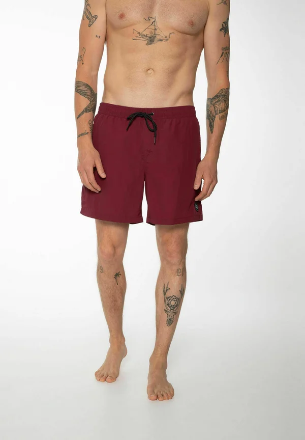 FASTER - Badeshorts - dark cherry