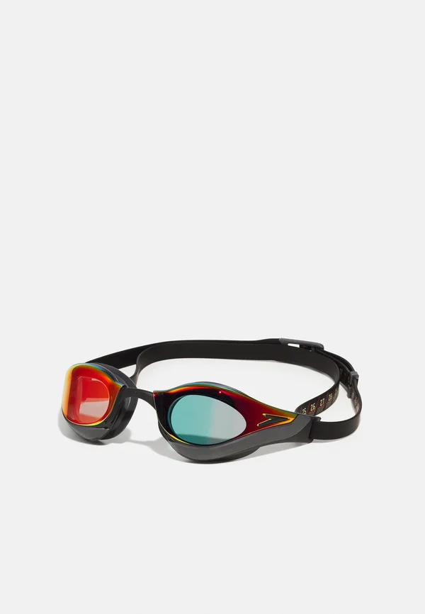 FASTSKIN PURE FOCUS GOGGLE MIRROR UNISEX - Schwimmbrillen - black/red