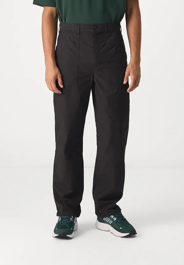 FAT PANT UNISEX - Stoffhose - black ripstop