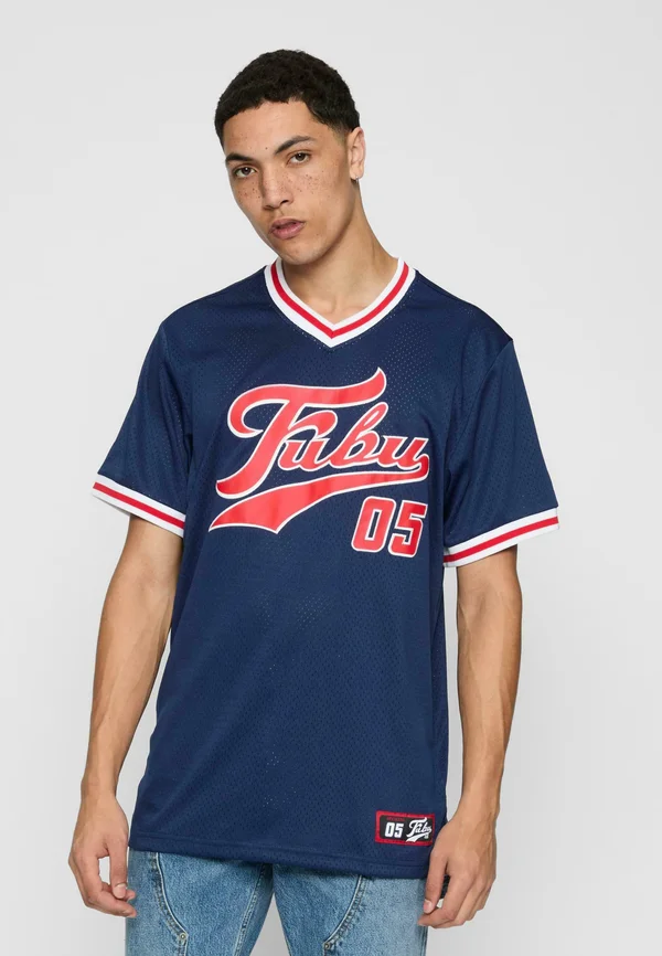FBMQ41906 - T-Shirt print - navy red white