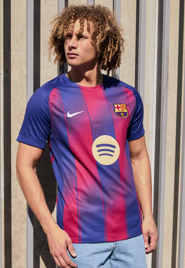 FC BARCELONA 2025/26 STADIUM HOME - Fußball-Trikot - deep royal blue/noble red/midwest gold-coloured