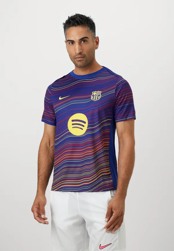 FC BARCELONA ACADEMY PRO HOME - Sport T-Shirt - deep royal blue/noble red/midwest gold-coloured