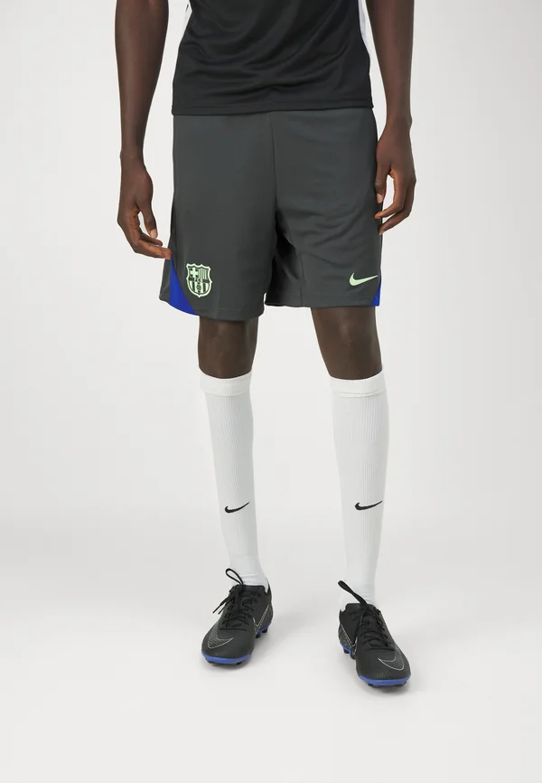 FC BARCELONA NIKE DF STRIKE SHORT  THIRD - Vereinsmannschaften - anthracite/old royal/lime blast