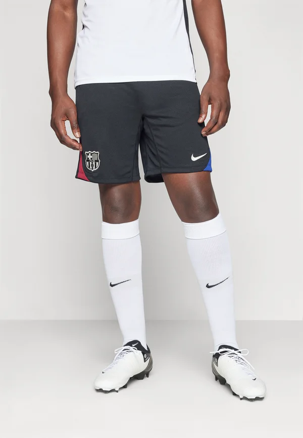 FC BARCELONA STRIKE SHORT - Vereinsmannschaften - black/noble red/light orewood burn