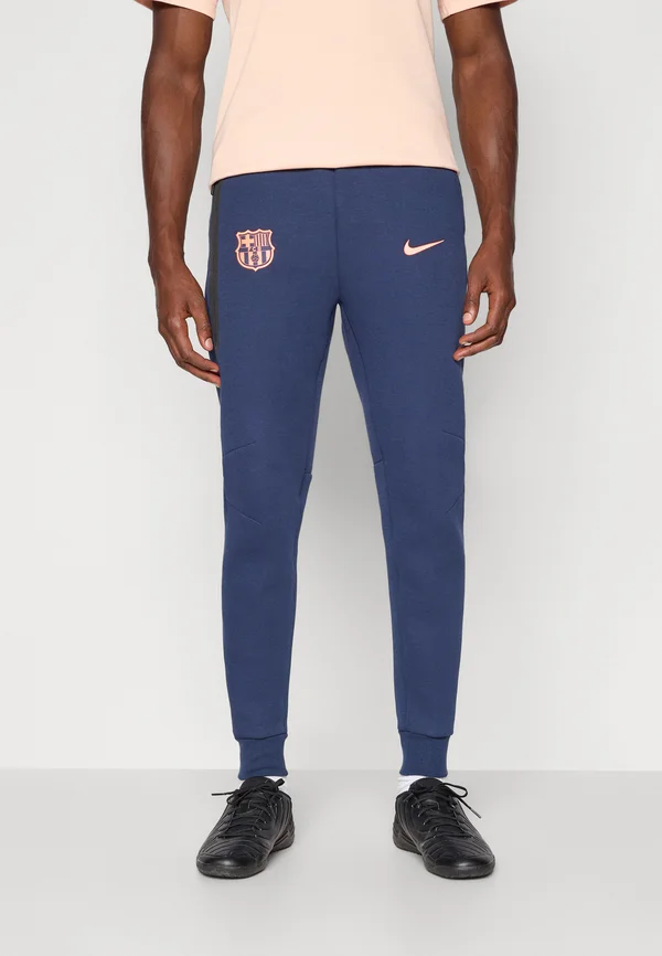 FC BARCELONA TECH JOGGER PANT - Vereinsmannschaften - midnight navy/bright mango
