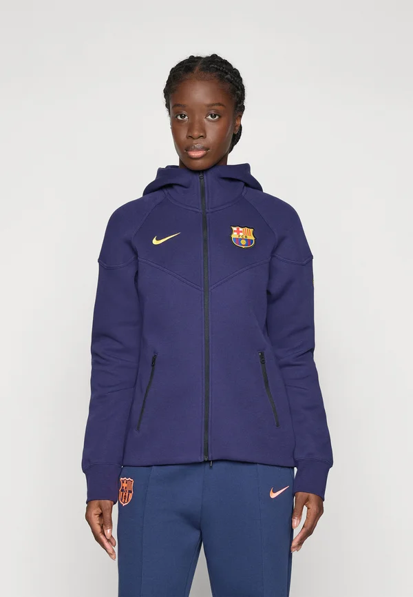 FC BARCELONA TECH WINDRUNNER - Vereinsmannschaften - imperial purple/midwest gold-coloured