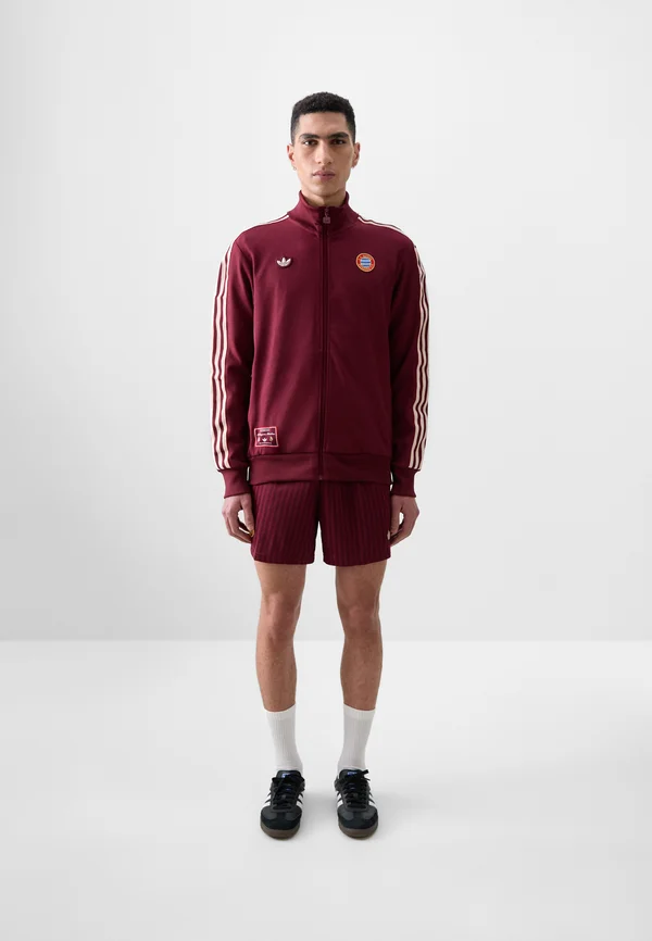 FC BAYERN MUENCHEN ICON JACKET - Vereinsmannschaften - shadow red