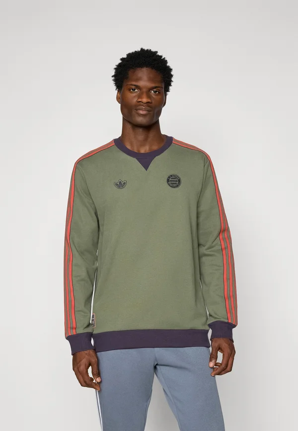 FC BAYERN MUNICH ICON SWEAT - Vereinsmannschaften - base green