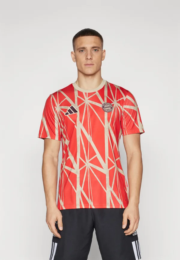 FC BAYERN PRE-MATCH - Sport T-Shirt - red