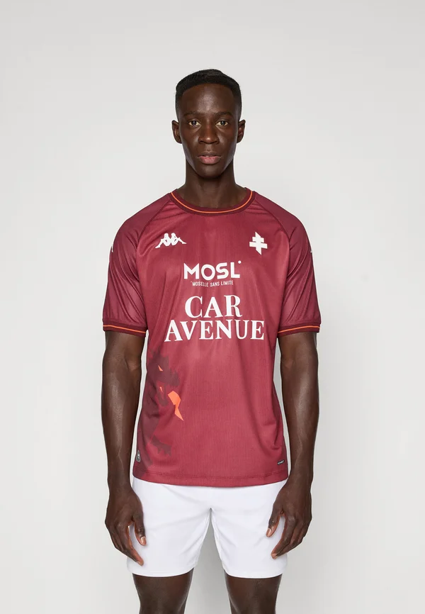 FC METZ REPLICA HOME - Vereinsmannschaften - red granata/orange flame