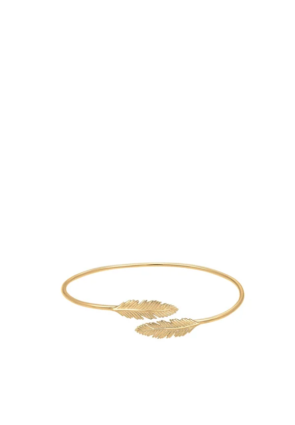 FEATHER ARM CUFF - Armband - gold-coloured