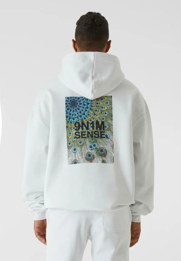 FEATHER - Kapuzenpullover - white