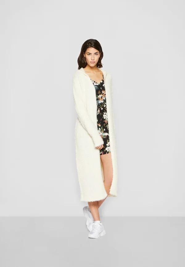 FEATHER  - Strickjacke - whitesand