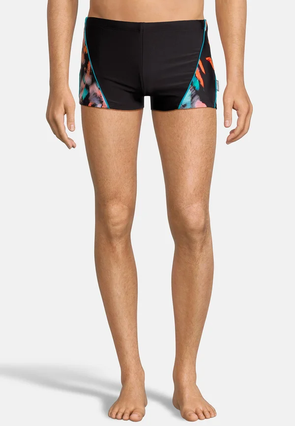 FEATHERS - Badehose Pants - schwarz bunt