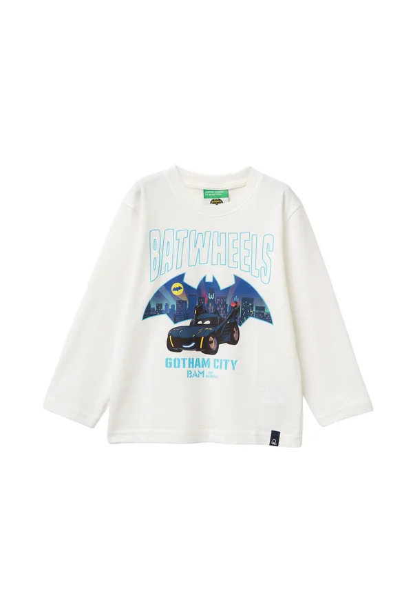 FEATURING BATWHEELS DC AND WBEI  - Langarmshirt - white