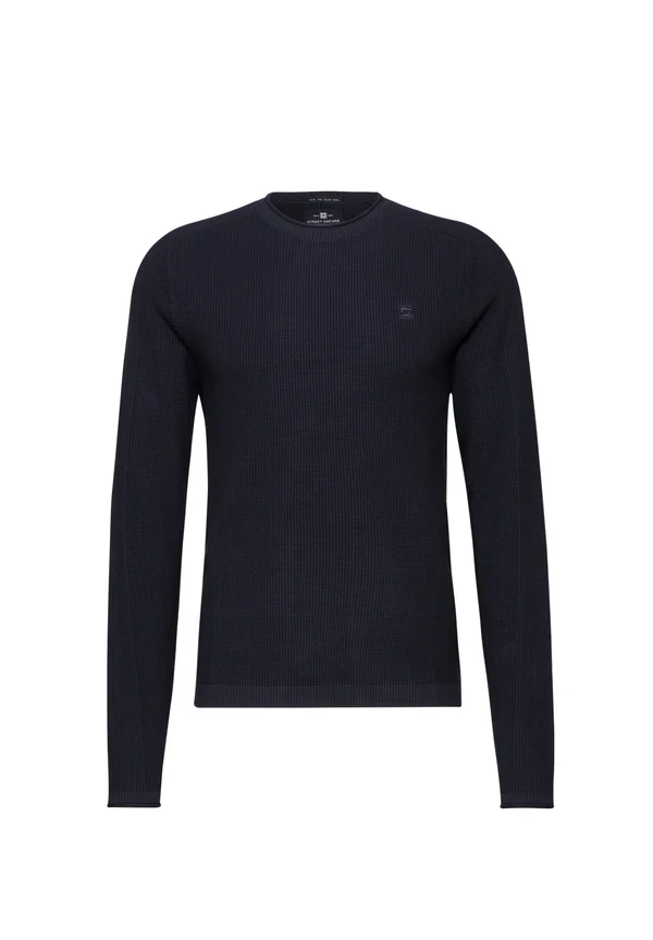 FEINER STRUKTUR - Strickpullover - blau