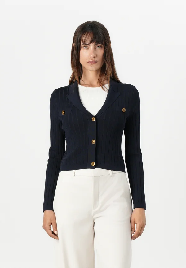 FELICITY JACKET - Strickjacke - smart blue