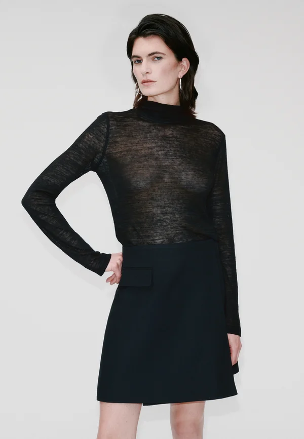 FELINE - Strickpullover - black