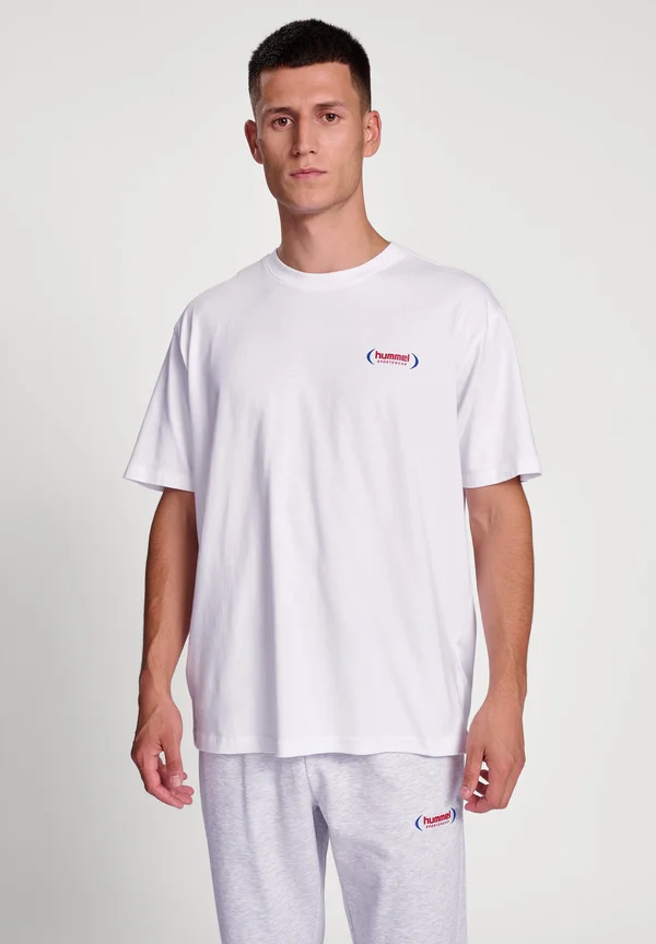 FELIX LOOSE TEE - T-Shirt basic - white