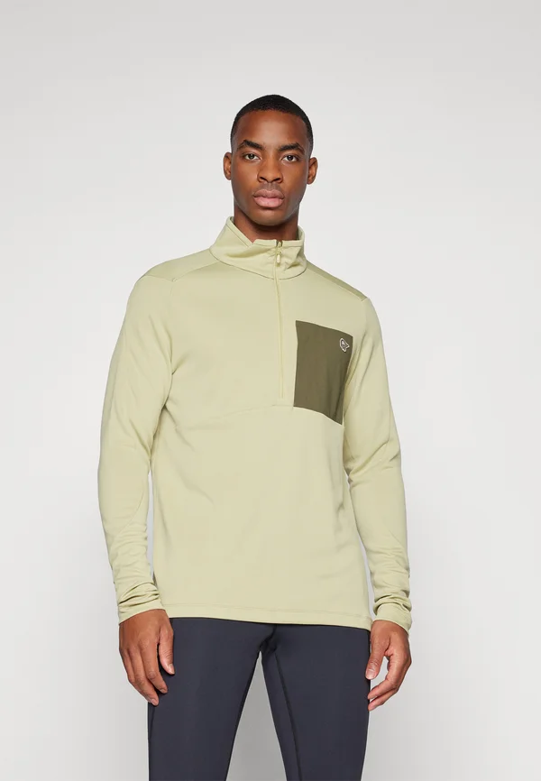 FEMUND HALF ZIP  - Langarmshirt - sage green