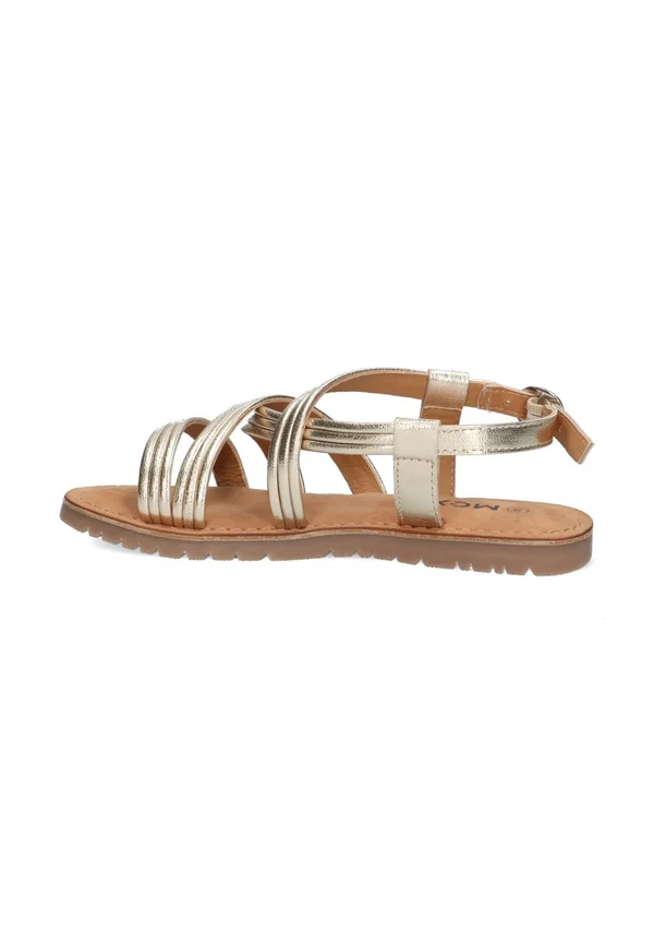 FENNA - Riemensandalette - goud